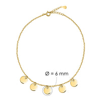Kreis Armband in 925 Silber