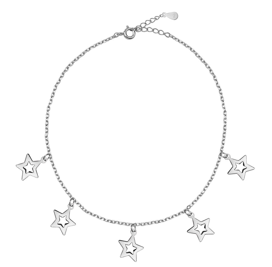 Stern Armband in 925 Silber