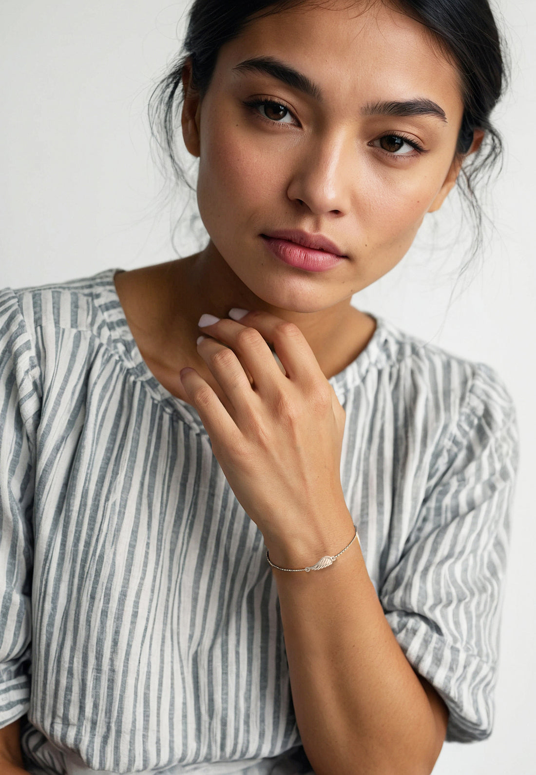 Modelansicht von Flügel Armband in 925 Silber von Sofia Milani - B0239