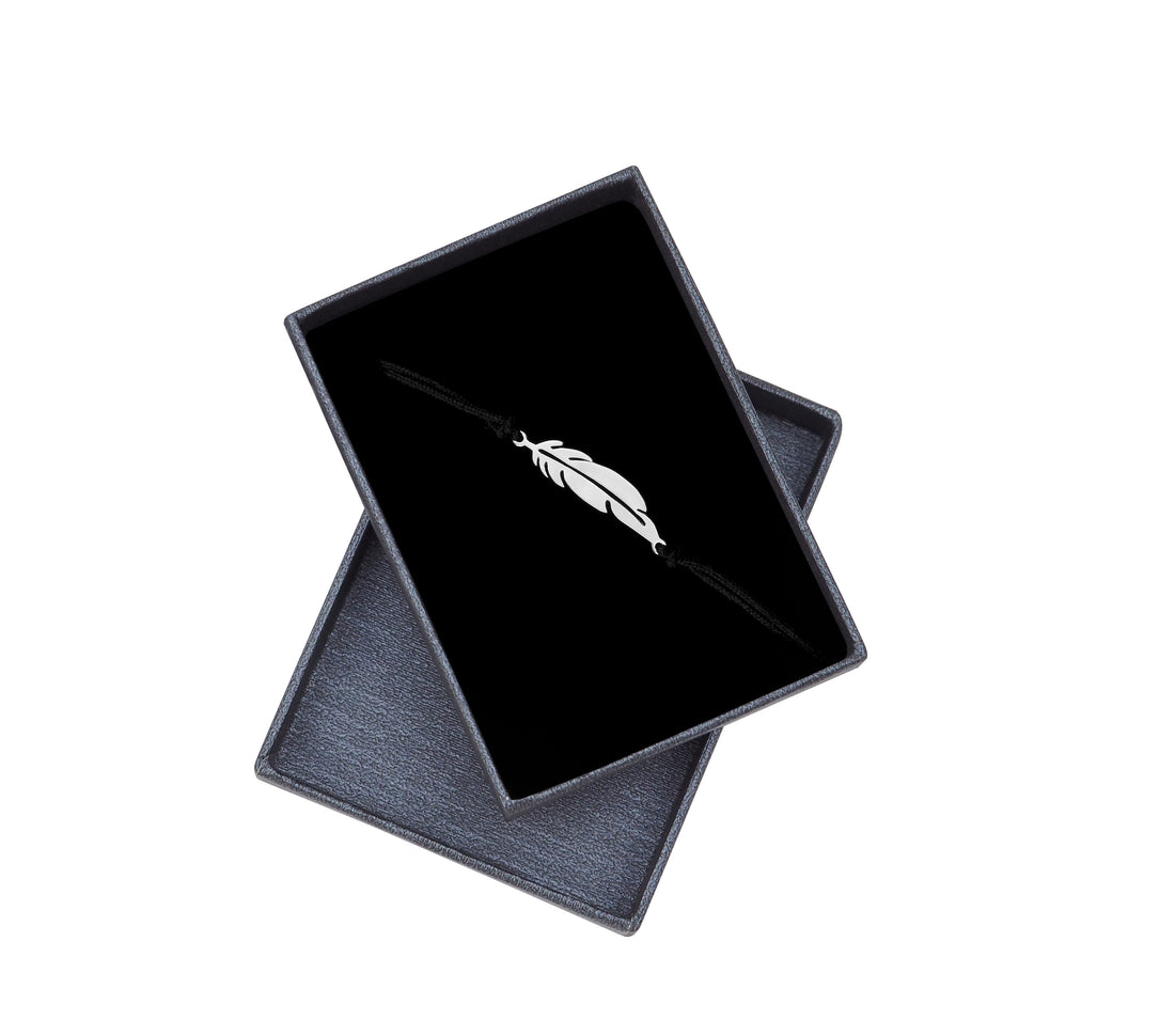 Blatt Armband in 925 Silber
