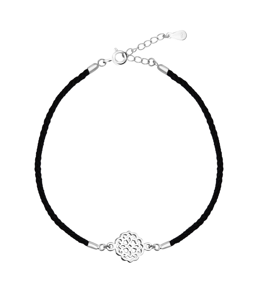 Blume Armband in 925 Silber