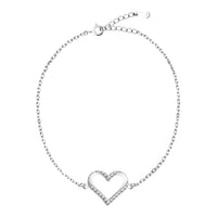 Herz Armband in 925 Silber