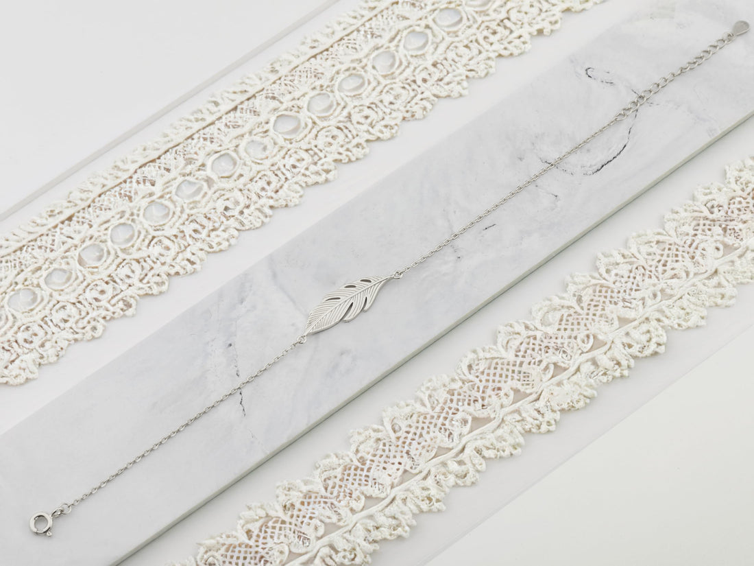 CloseUp Ansicht von Flügel Armband in 925 Silber von Sofia Milani - B0256