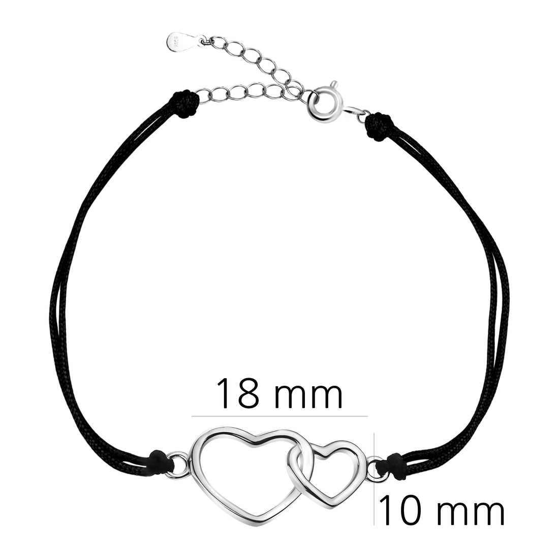 Herz Armband in 925 Silber