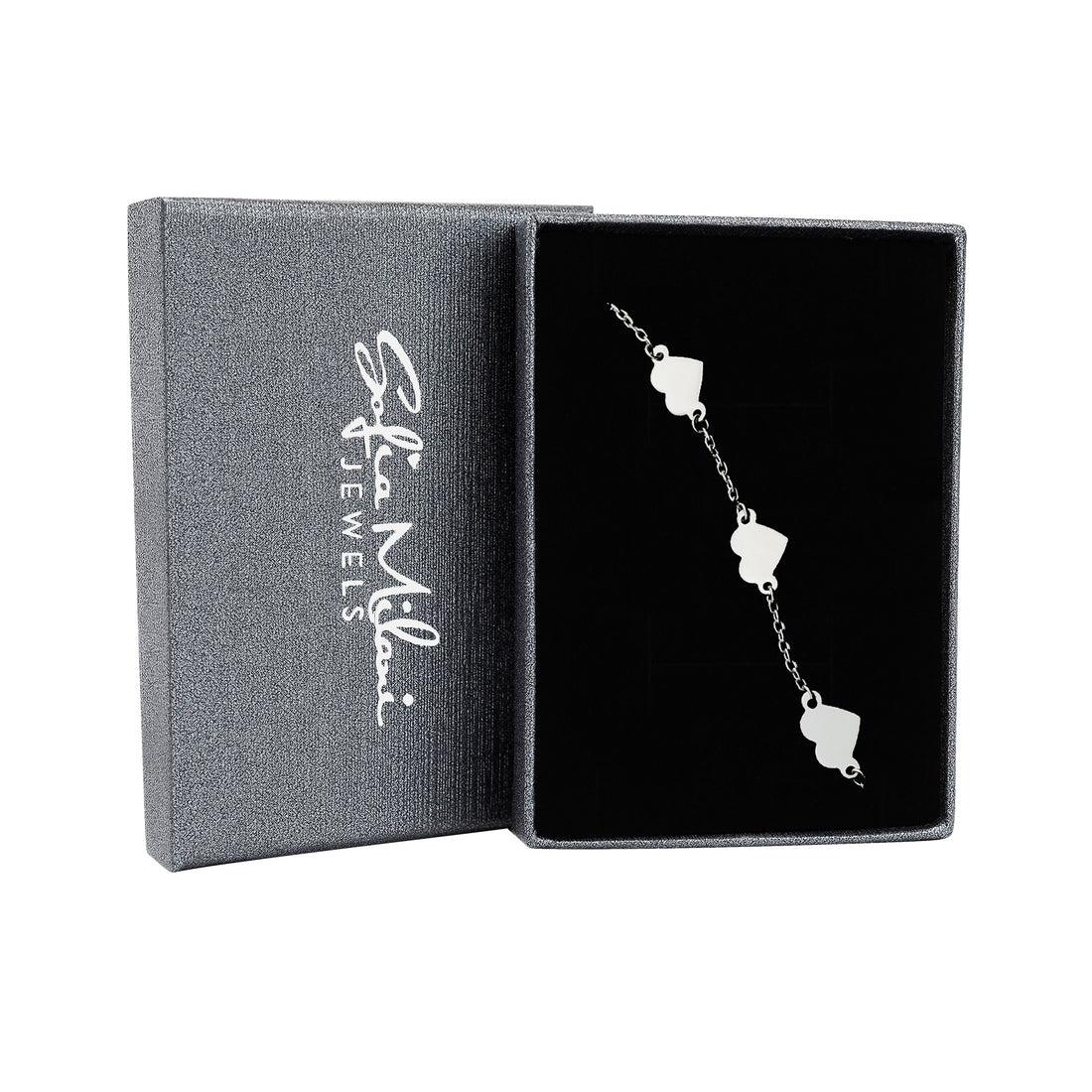 Herz Armband in 925 Silber