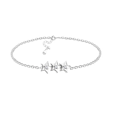 Stern Armband in 925 Silber