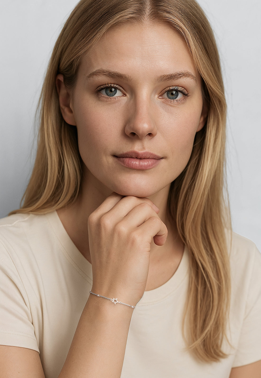 Stern Armband in 925 Silber
