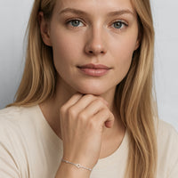 Stern Armband in 925 Silber