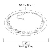 Unendlich Armband in 925 Silber