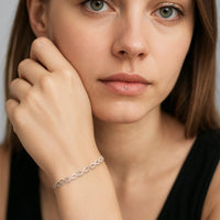 Unendlich Armband in 925 Silber