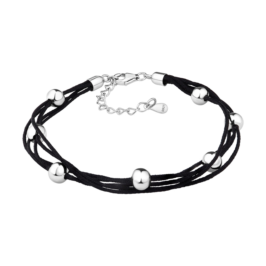 Kugel Armband in 925 Silber