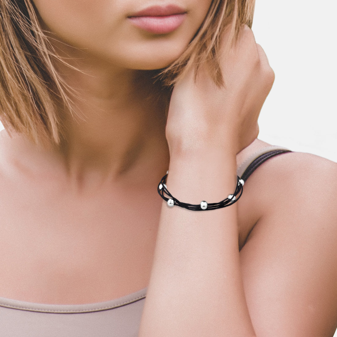 Kugel Armband in 925 Silber