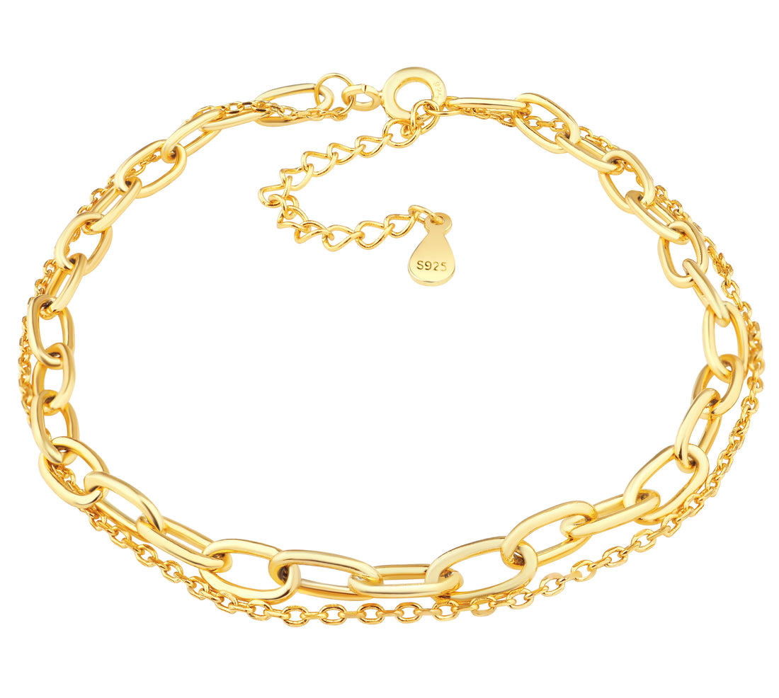 Layer Armband in 925 Silber
