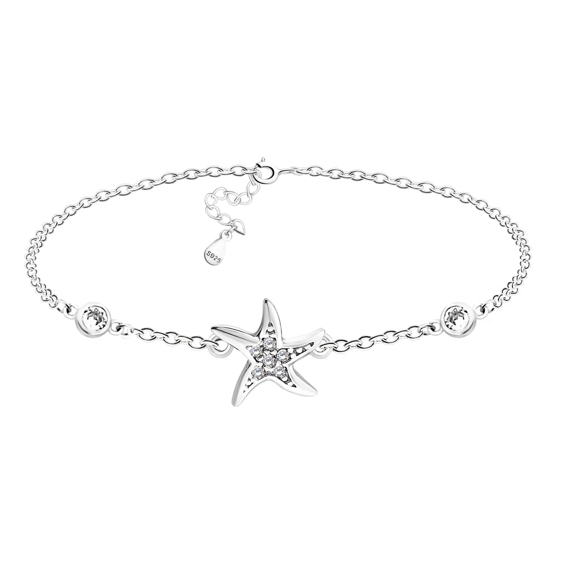 Hauptansicht von Stern Armband in 925 Silber von Sofia Milani - B0274