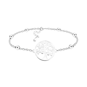 Lebensbaum Armband in 925 Silber