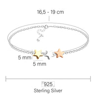 Stern Armband in 925 Silber