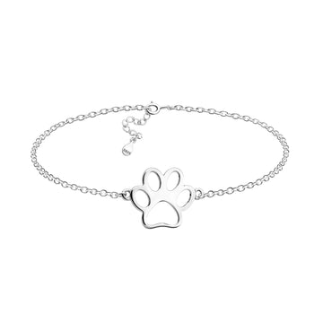 Hauptansicht von Pfoten Armband in 925 Silber von Sofia Milani - B0284