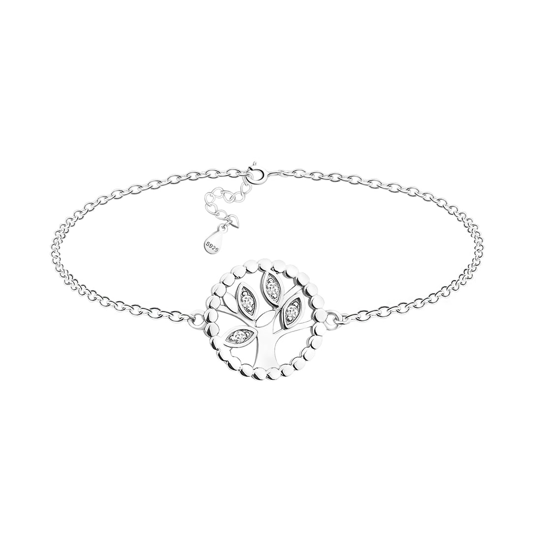 Muschel Armband in 925 Silber