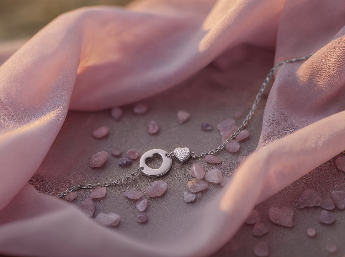 Herz Armband in 925 Silber