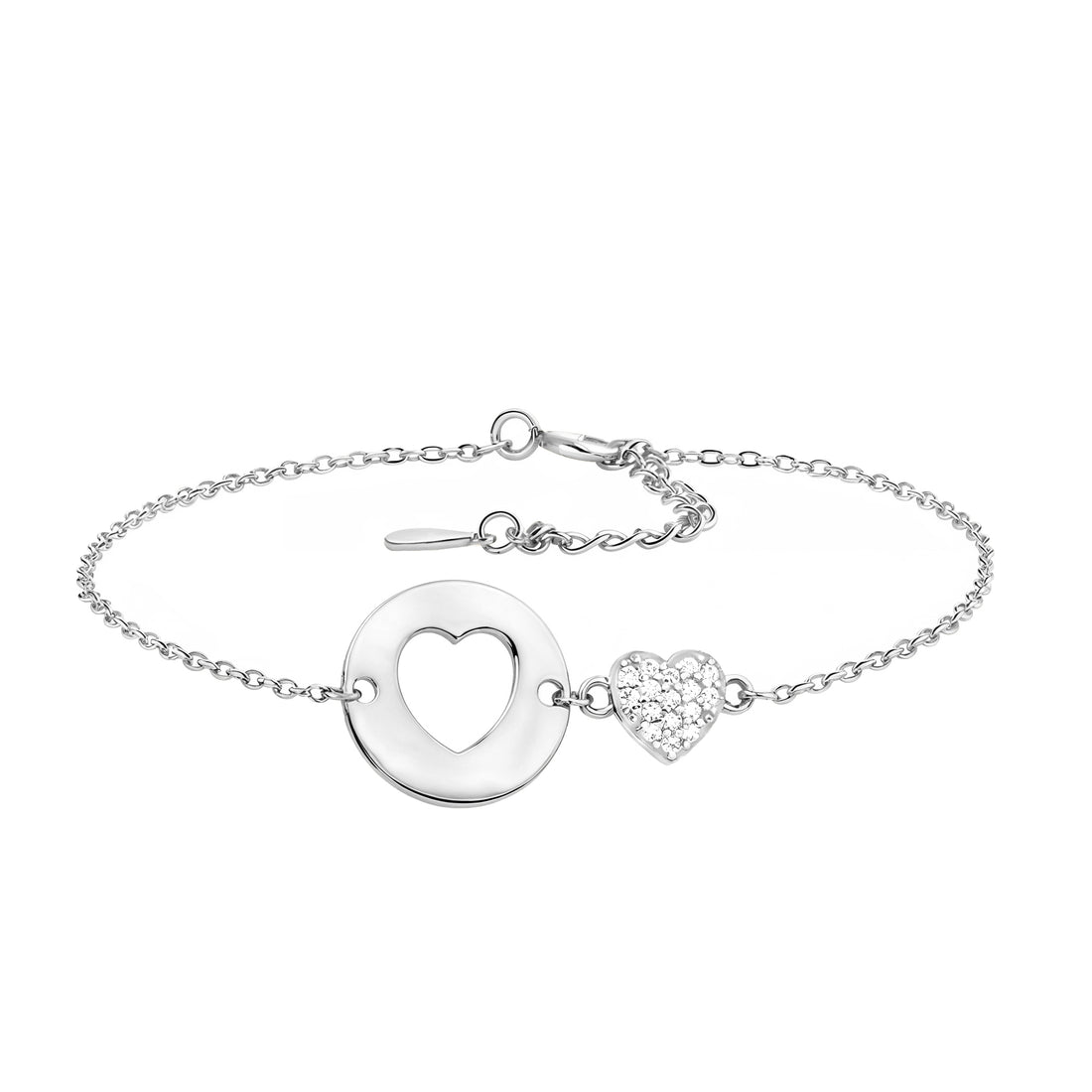 Herz Armband in 925 Silber