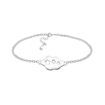 Hauptansicht von Sternen Wolken Armband in 925 Silber von Sofia Milani - B0314