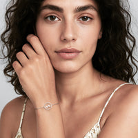 Berg Kreis Armband in 925 Silber von Sofia Milani