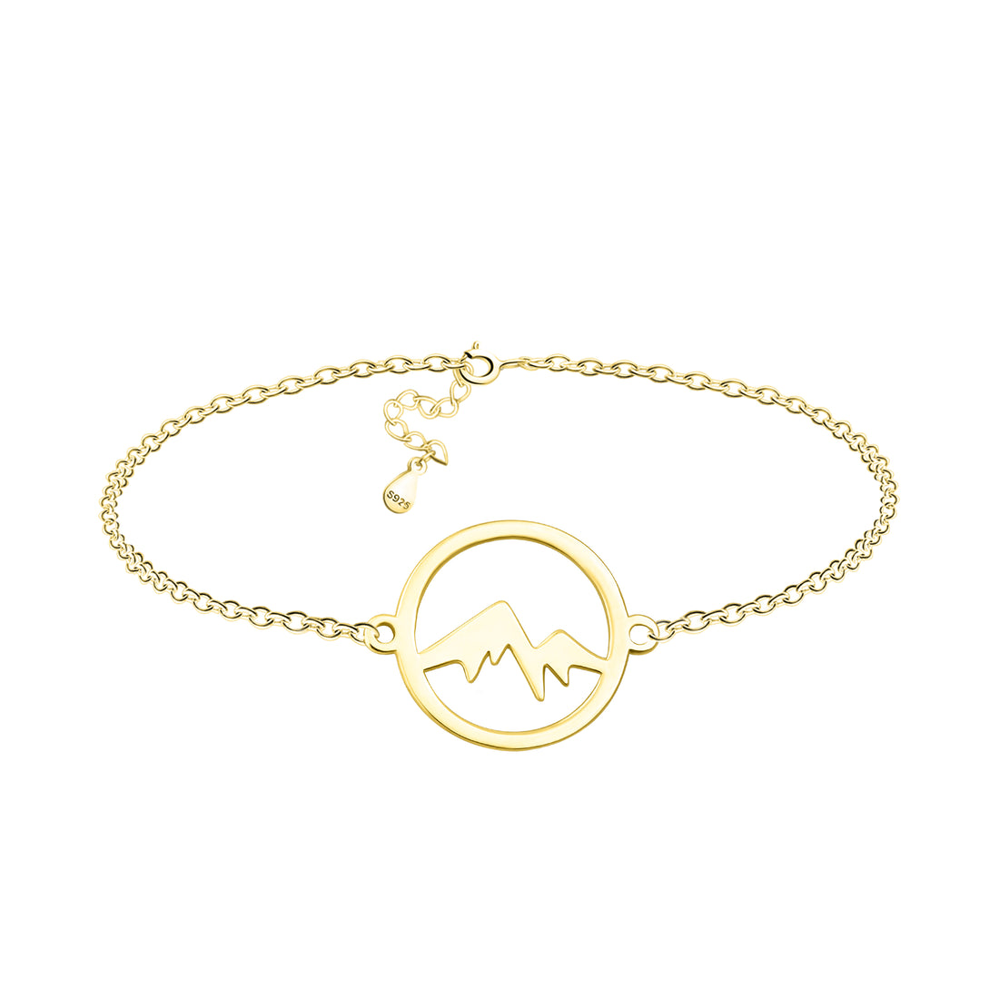 Hauptansicht von Berg Kreis Armband in 925 Silber von Sofia Milani - B0327