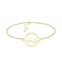 Hauptansicht von Berg Kreis Armband in 925 Silber von Sofia Milani - B0327