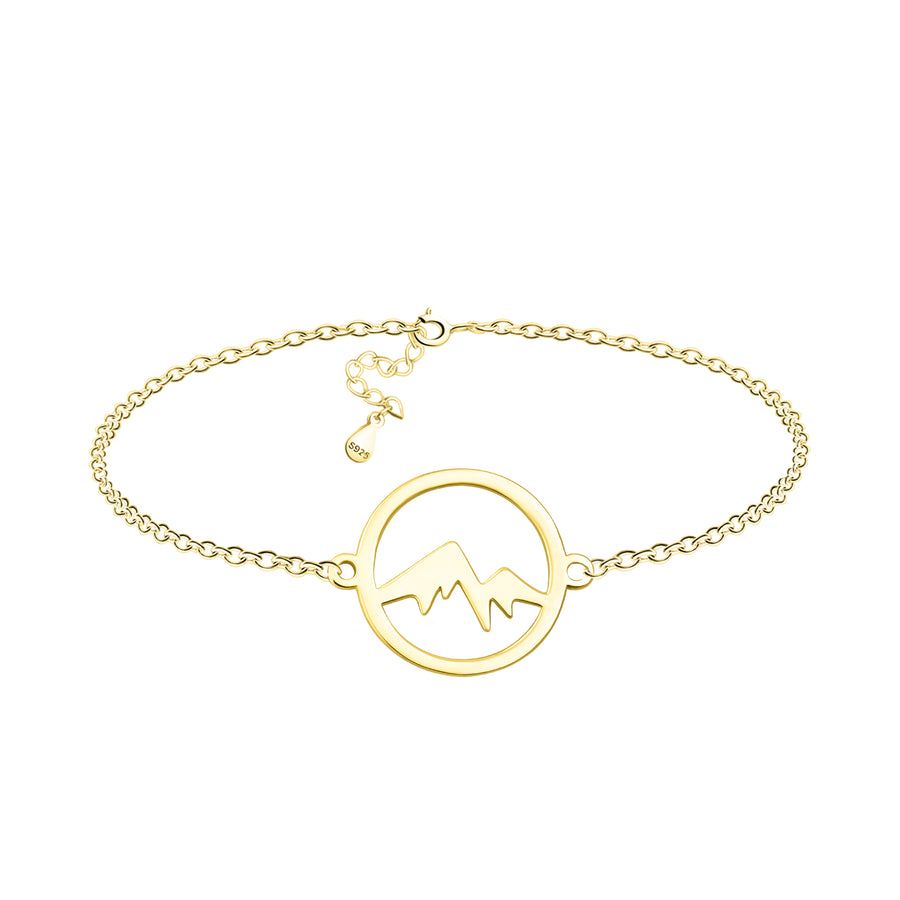 Hauptansicht von Berg Kreis Armband in 925 Silber von Sofia Milani - B0327