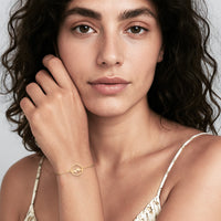 Berg Kreis Armband in 925 Silber von Sofia Milani