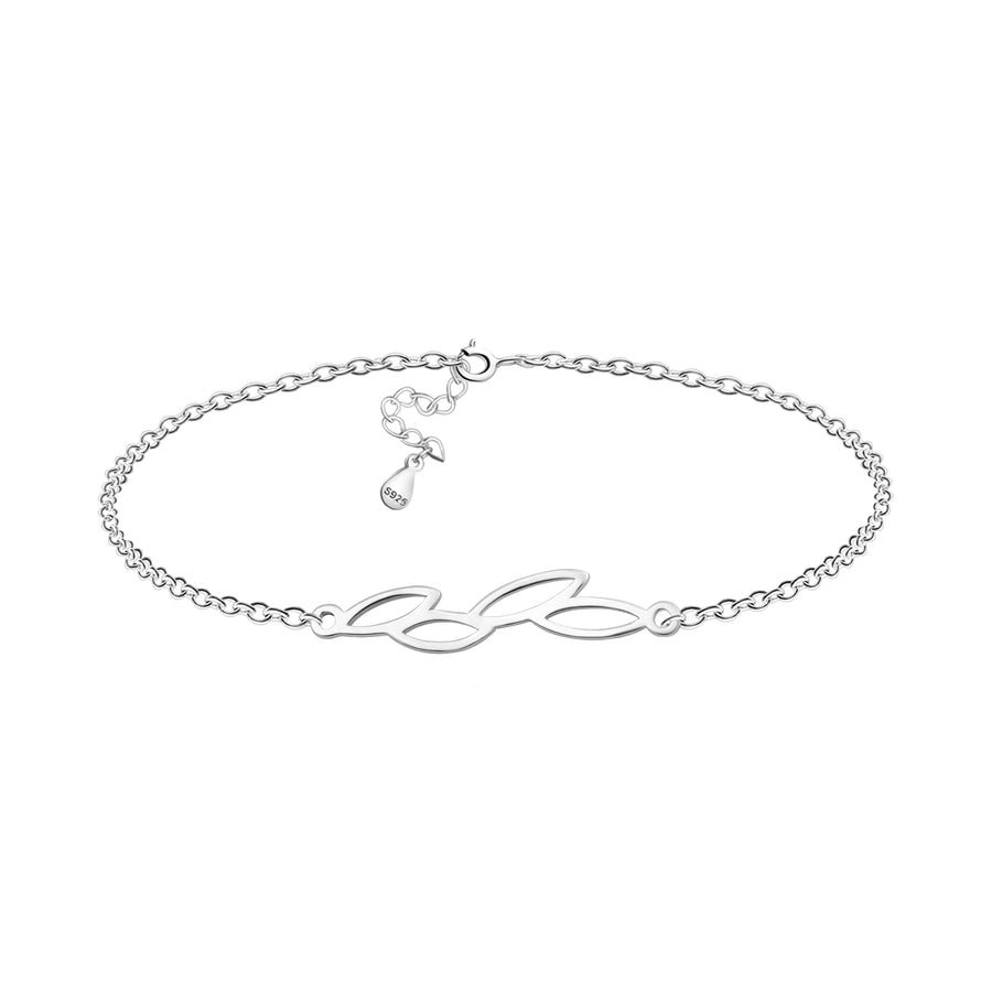 Hauptansicht von Blatt Armband in 925 Silber von Sofia Milani - B0334