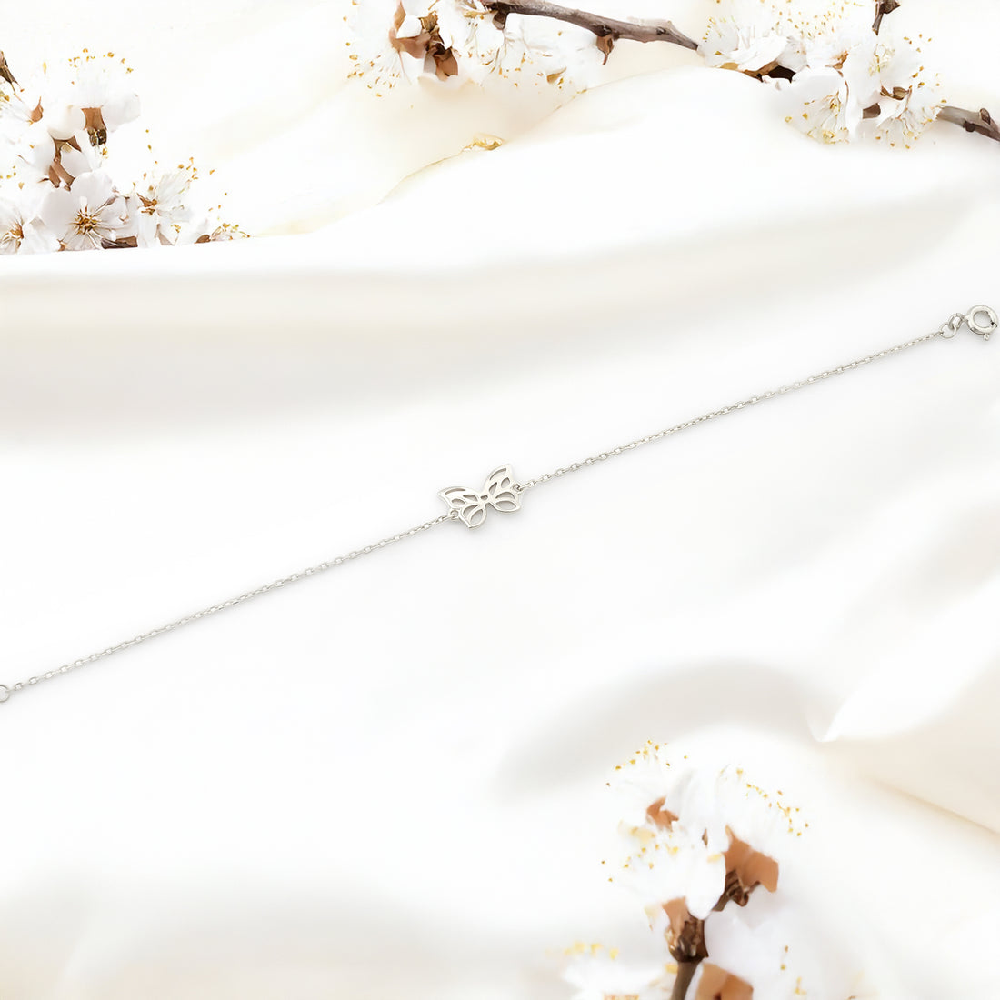 Schmetterling Armband in 925 Silber von Sofia Milani