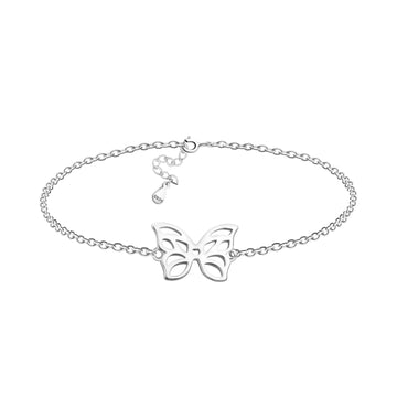 Hauptansicht von Schmetterling Armband in 925 Silber von Sofia Milani - B0338