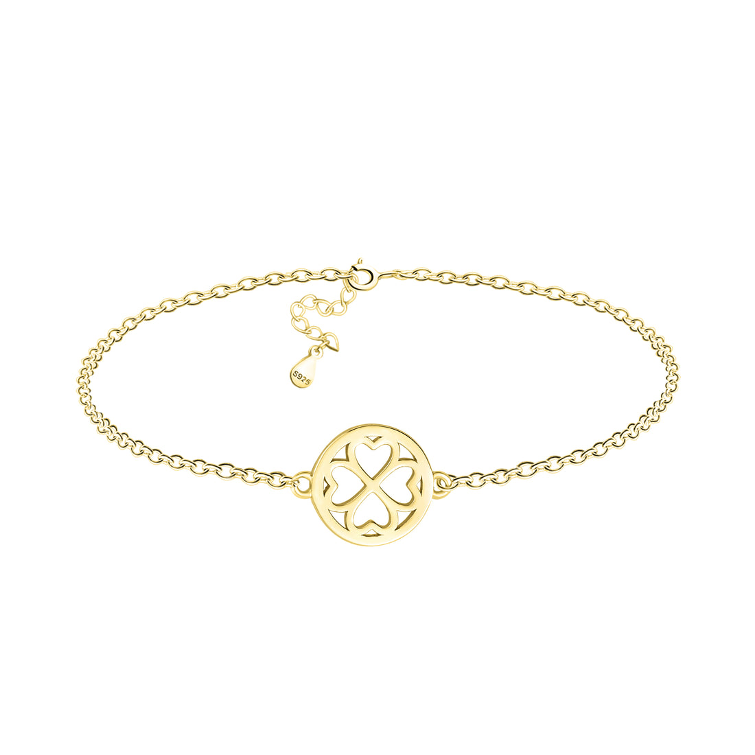 Hauptansicht von Blumen Kreis Armband in 925 Silber von Sofia Milani - B0343