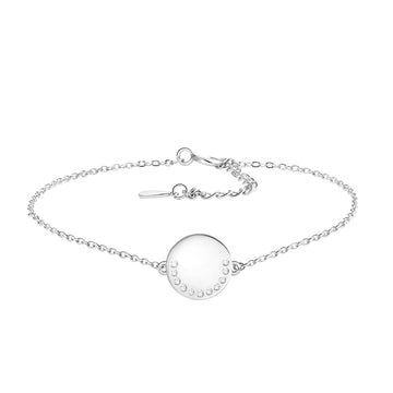 Hauptansicht von Kreis Armband in 925 Silber von Sofia Milani - B0344