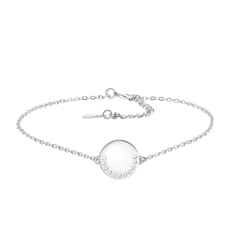 Hauptansicht von Kreis Armband in 925 Silber von Sofia Milani - B0344