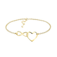 Hauptansicht von Unendlich Infinity Armband in 925 Silber von Sofia Milani - B0356