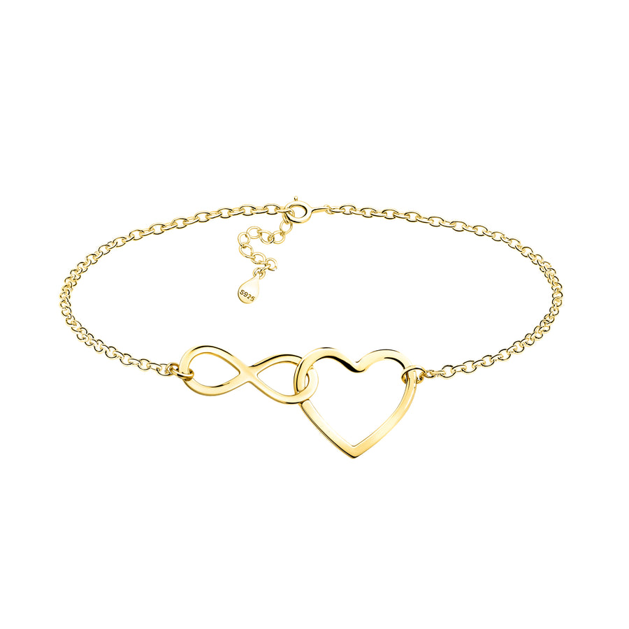 Hauptansicht von Unendlich Infinity Armband in 925 Silber von Sofia Milani - B0356