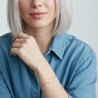 Modelansicht von Flügel Armband in 925 Silber von Sofia Milani - B0360