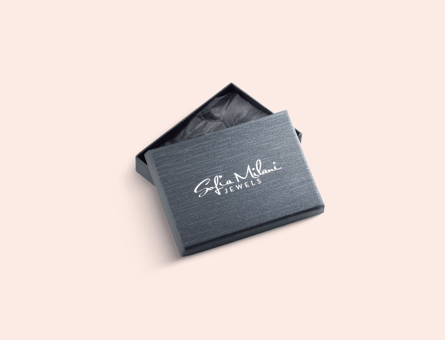 Lifestyle Boxansicht von Traumfänger Ohrhänger in 925 Silber von Sofia Milani - E2642