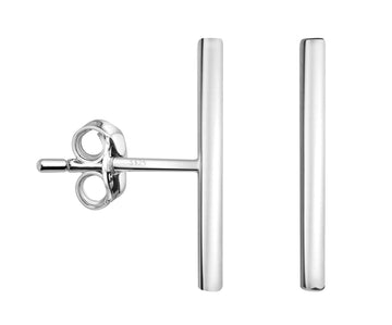 Stab Ohrstecker in 925 Silber