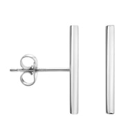 Stab Ohrstecker in 925 Silber