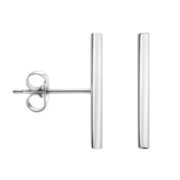 Stab Ohrstecker in 925 Silber
