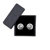 Welt Ohrstecker in 925 Silber