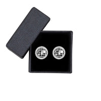 Welt Ohrstecker in 925 Silber