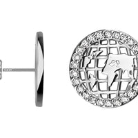 Welt Ohrstecker in 925 Silber
