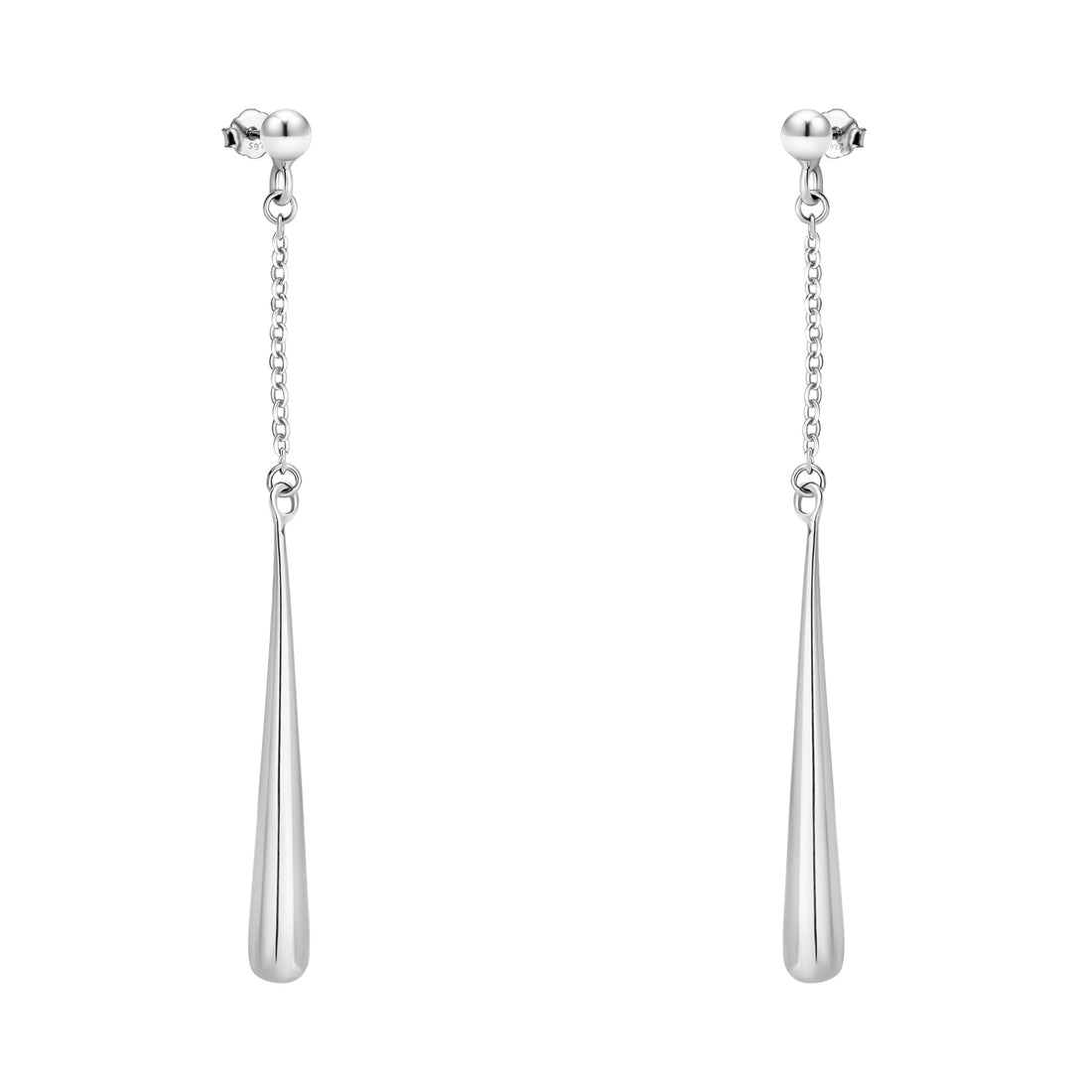 Tropfen Ohrhänger in 925 Silber