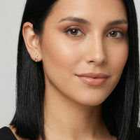 Unendlich Ohrstecker in 925 Silber