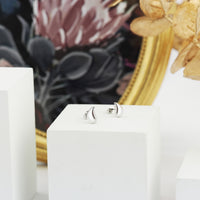 Tropfen Ohrstecker in 925 Silber