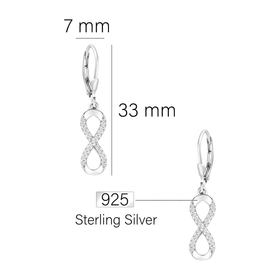 Oval Ohrstecker in 925 Silber
